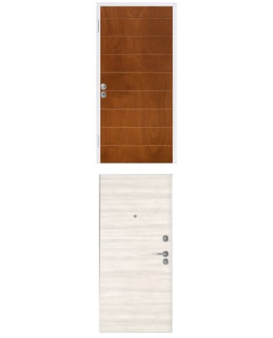 Porta blindata - Sicura White L800 X H2100 ( Apertura porta: Spinta a destra)