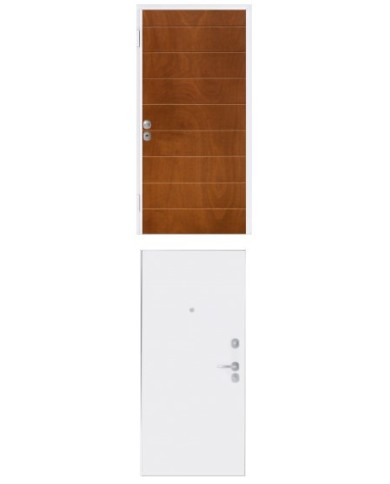 Porta blindata - Sicura White L800 X H2100 ( Apertura porta: Spinta a destra)