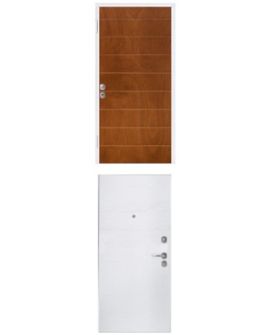 Porta blindata - Sicura White L800 X H2100 ( Apertura porta: Spinta a destra)