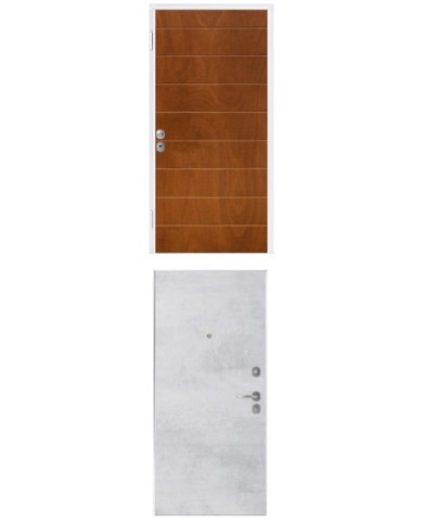 Porta blindata - Sicura White L800 X H2100 ( Apertura porta: Spinta a destra)