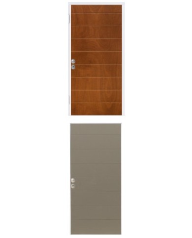 Porta blindata - Sicura White L800 X H2100 ( Apertura porta: Spinta a destra)