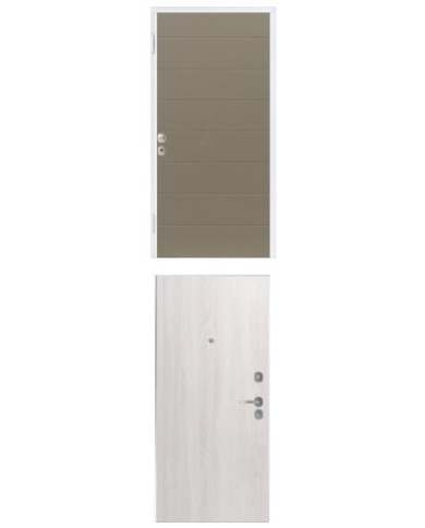 Porta blindata - Sicura White L800 X H2100 ( Apertura porta: Spinta a destra)