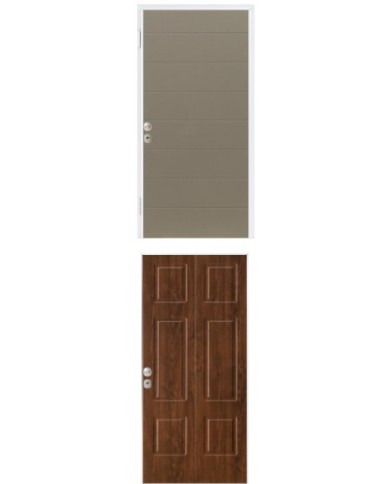 Porta blindata - Sicura White L800 X H2100 ( Apertura porta: Spinta a destra)