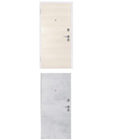 Porta blindata - Sicura White L800 X H2100 ( Apertura porta: Spinta a destra)