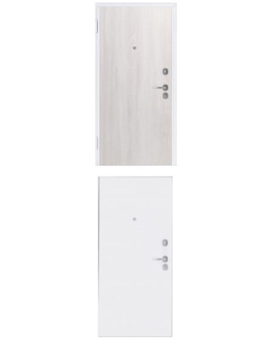 Porta blindata - Sicura White L800 X H2100 ( Apertura porta: Spinta a destra)