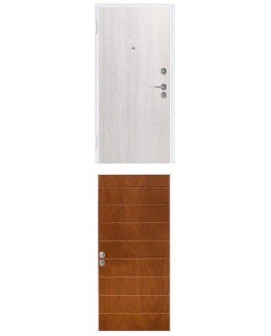 Porta blindata - Sicura White L800 X H2100 ( Apertura porta: Spinta a destra)