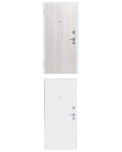 Porta blindata - Sicura White L800 X H2100 ( Apertura porta: Spinta a destra)