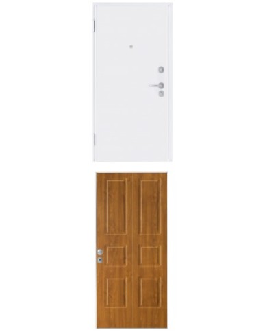 Porta blindata - Sicura White L800 X H2100 ( Apertura porta: Spinta a destra)