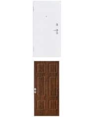 Porta blindata - Sicura White L800 X H2100 ( Apertura porta: Spinta a destra)