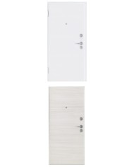 Porta blindata - Sicura White L800 X H2100 ( Apertura porta: Spinta a destra)