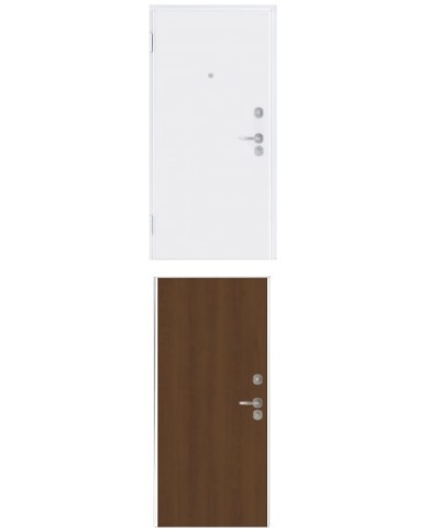 Porta blindata - Sicura White L800 X H2100 ( Apertura porta: Spinta a destra)