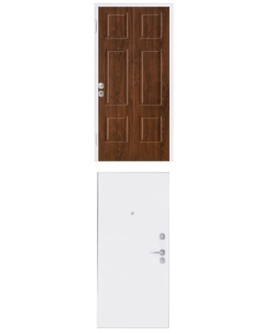 Porta blindata - Sicura White L800 X H2100 ( Apertura porta: Spinta a destra)