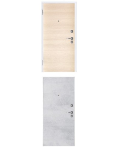 Porta blindata - Sicura White L800 X H2100 ( Apertura porta: Spinta a destra)