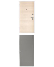 Porta blindata - Sicura White L800 X H2100 ( Apertura porta: Spinta a destra)