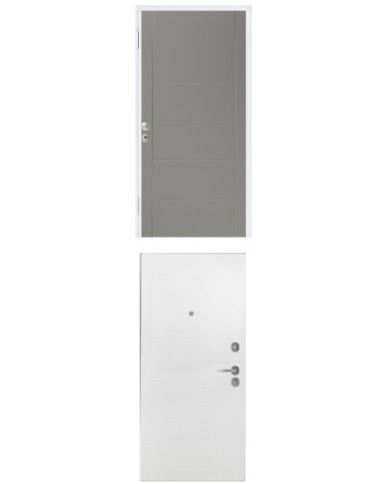 Porta blindata - Sicura White L800 X H2100 ( Apertura porta: Spinta a destra)