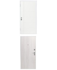 Porta blindata - Sicura White L800 X H2100 ( Apertura porta: Spinta a destra)