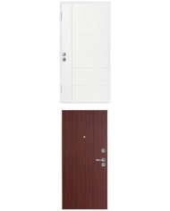 Porta blindata - Sicura White L800 X H2100 ( Apertura porta: Spinta a destra)