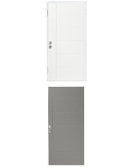 Porta blindata - Sicura White L800 X H2100 ( Apertura porta: Spinta a destra)