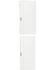 Porta blindata - Sicura White L800 X H2100 ( Apertura porta: Spinta a destra)