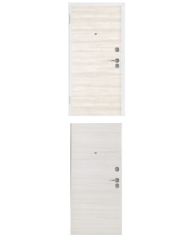 Porta blindata - Sicura White L800 X H2100 ( Apertura porta: Spinta a sinistra)