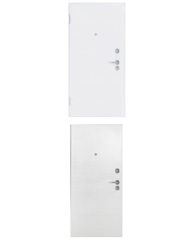 Porta blindata - Sicura White L800 X H2100 ( Apertura porta: Spinta a sinistra)