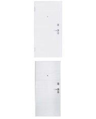 Porta blindata - Sicura White L800 X H2100 ( Apertura porta: Spinta a sinistra)