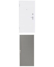 Porta blindata - Sicura White L800 X H2100 ( Apertura porta: Spinta a sinistra)