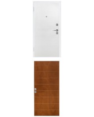 Porta blindata - Sicura White L800 X H2100 ( Apertura porta: Spinta a sinistra)