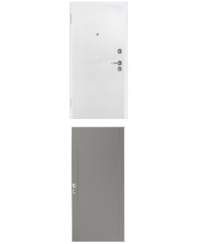 Porta blindata - Sicura White L800 X H2100 ( Apertura porta: Spinta a sinistra)