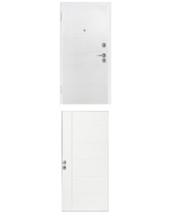 Porta blindata - Sicura White L800 X H2100 ( Apertura porta: Spinta a sinistra)