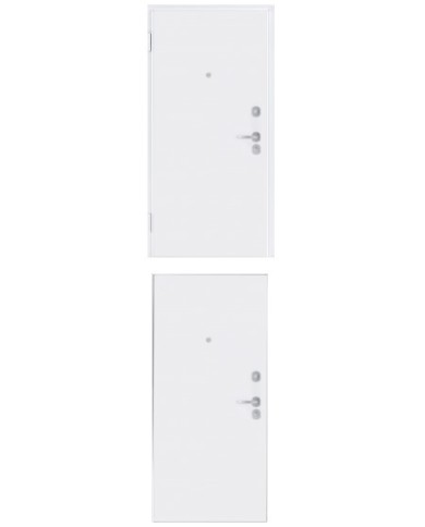 Porta blindata - Sicura White L800 X H2100 ( Apertura porta: Spinta a sinistra)