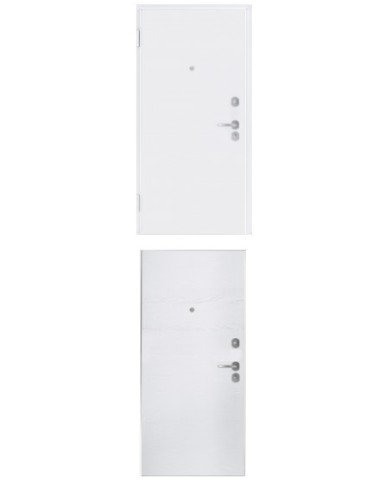 Porta blindata - Sicura White L800 X H2100 ( Apertura porta: Spinta a sinistra)