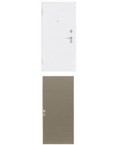 Porta blindata - Sicura White L800 X H2100 ( Apertura porta: Spinta a sinistra)