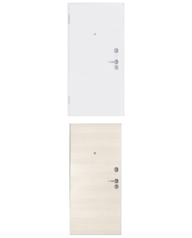 Porta blindata - Sicura White L800 X H2100 ( Apertura porta: Spinta a sinistra)