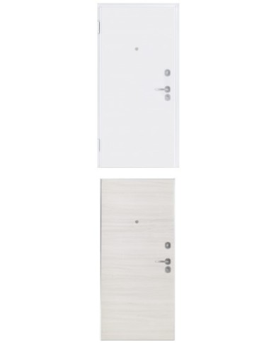 Porta blindata - Sicura White L800 X H2100 ( Apertura porta: Spinta a sinistra)