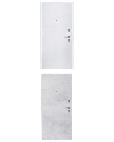 Porta blindata - Sicura White L800 X H2100 ( Apertura porta: Spinta a sinistra)