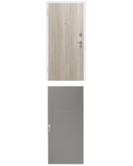 Porta blindata - Sicura White L800 X H2100 ( Apertura porta: Spinta a sinistra)