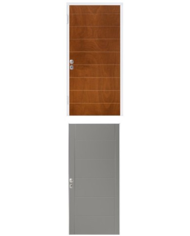 Porta blindata - Sicura White L800 X H2100 ( Apertura porta: Spinta a sinistra)