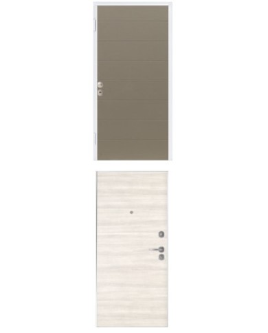 Porta blindata - Sicura White L800 X H2100 ( Apertura porta: Spinta a sinistra)