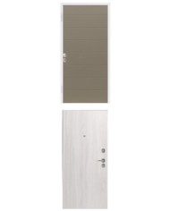 Porta blindata - Sicura White L800 X H2100 ( Apertura porta: Spinta a sinistra)