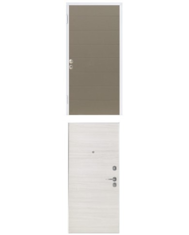 Porta blindata - Sicura White L800 X H2100 ( Apertura porta: Spinta a sinistra)