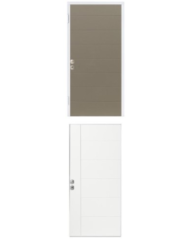 Porta blindata - Sicura White L800 X H2100 ( Apertura porta: Spinta a sinistra)