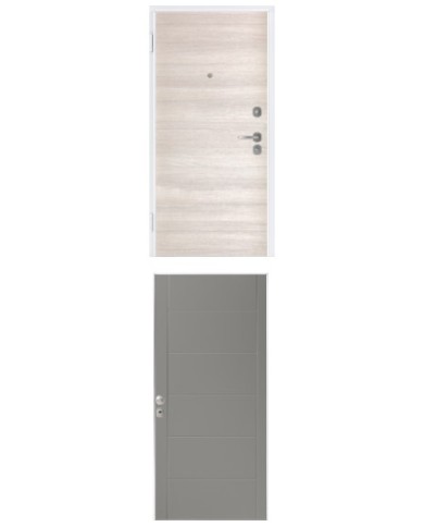 Porta blindata - Sicura White L800 X H2100 ( Apertura porta: Spinta a sinistra)