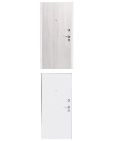 Porta blindata - Sicura White L800 X H2100 ( Apertura porta: Spinta a sinistra)