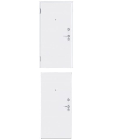 Porta blindata - Sicura White L800 X H2100 ( Apertura porta: Spinta a sinistra)