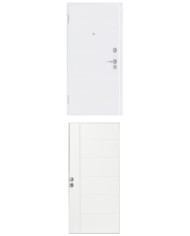 Porta blindata - Sicura White L800 X H2100 ( Apertura porta: Spinta a sinistra)