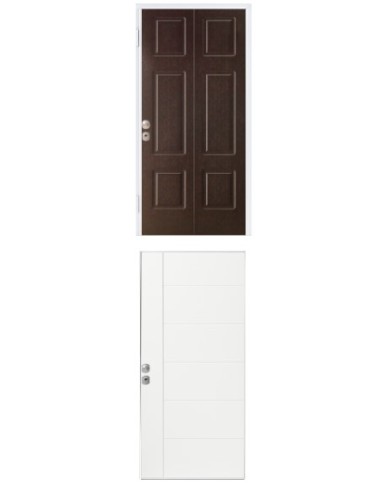 Porta blindata - Sicura White L800 X H2100 ( Apertura porta: Spinta a sinistra)