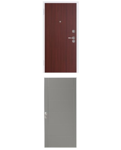 Porta blindata - Sicura White L800 X H2100 ( Apertura porta: Spinta a sinistra)