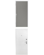 Porta blindata - Sicura White L800 X H2100 ( Apertura porta: Spinta a sinistra)