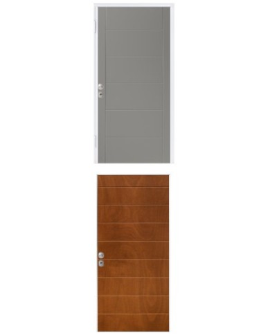 Porta blindata - Sicura White L800 X H2100 ( Apertura porta: Spinta a sinistra)